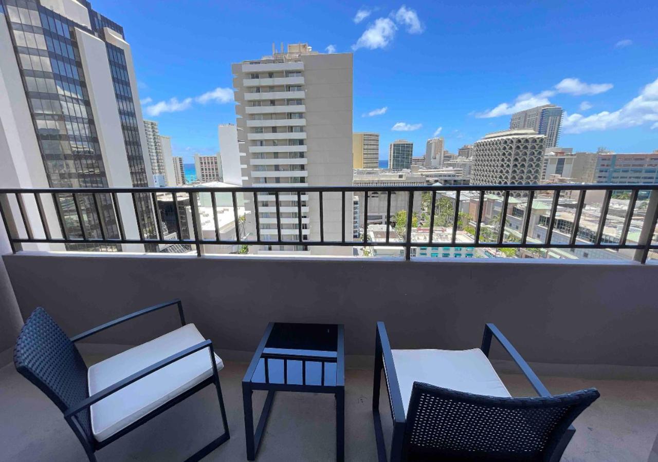Apartament 1508- Heart Of Waikiki With Kitchen-Free Parking-King Bed-Corner Unit Honolulu Zewnętrze zdjęcie